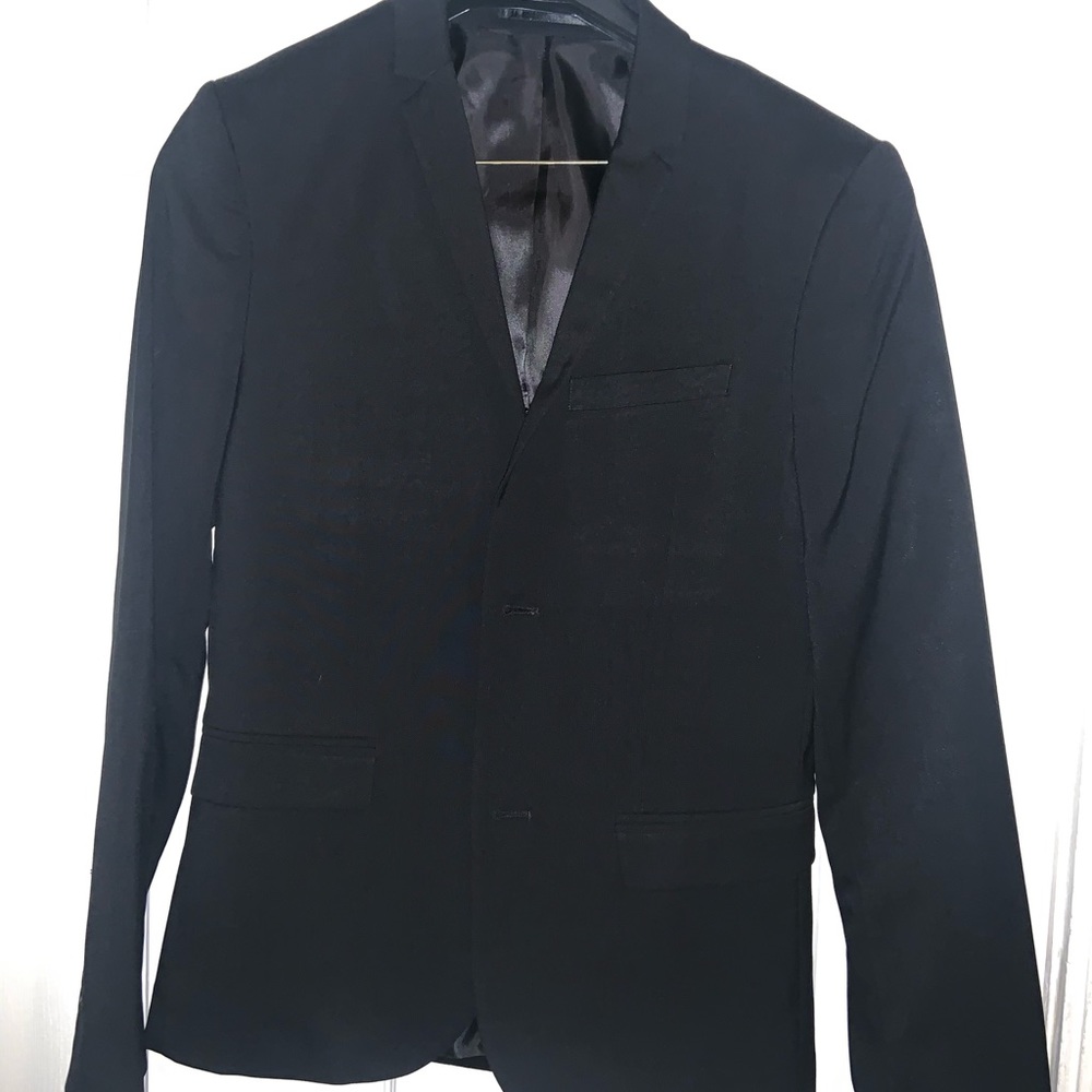 H&M HM Skinny Fit Blazer Sports Coat Mens Size 36R